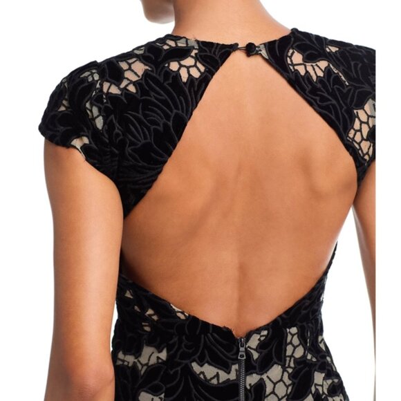 Alice and Olivia Clover Open Back Midi Dress - Picture 5 of 5